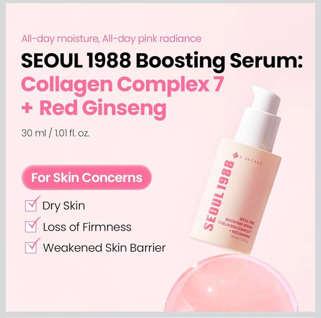 K-SECRET SEOUL 1988, COLLAGEN BOOSTING SERUM