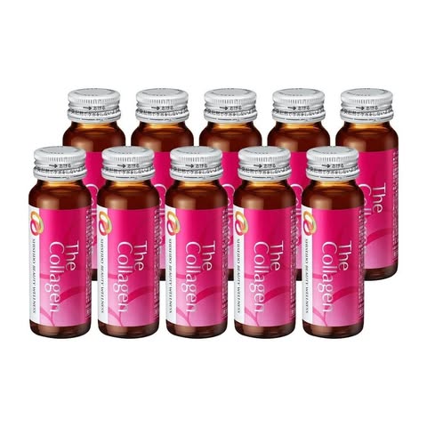 Shiseido Liquid Collagen Drink – Box of 10 Bottles