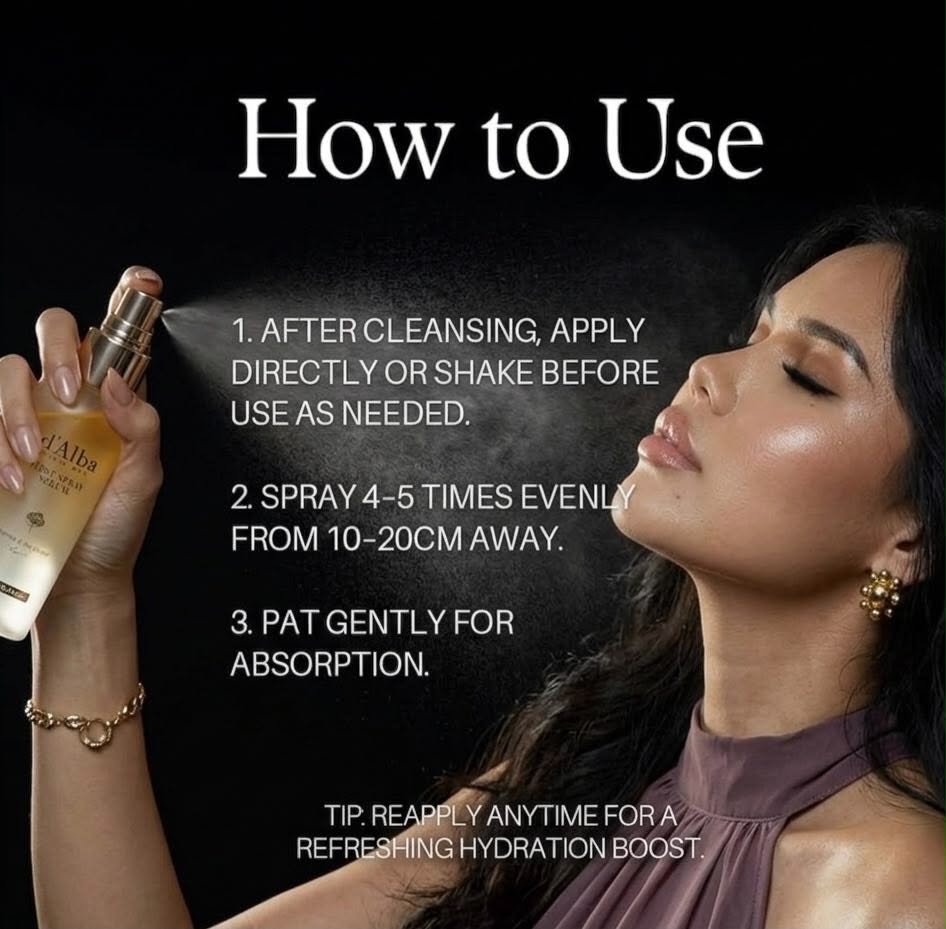 D'ALBA FIRST SPRAY SERUM